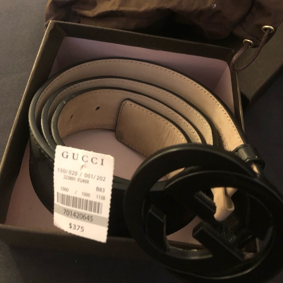 pre owned gucci belt